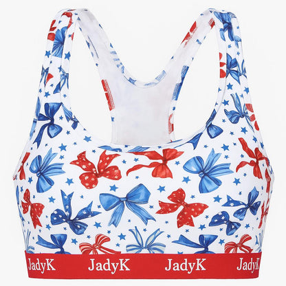 Arya Racerback Patriotic Bralette | Limited Edition | JadyK By JadyK