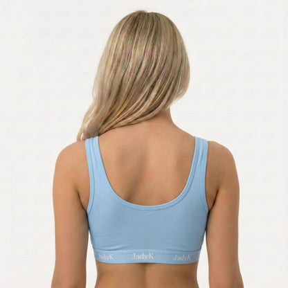 Arya Scoopneck DailyArmor™ Featuring Helping Hands™ Padding Technology + AquaShield™ Protection |Blue| JadyK By JadyK