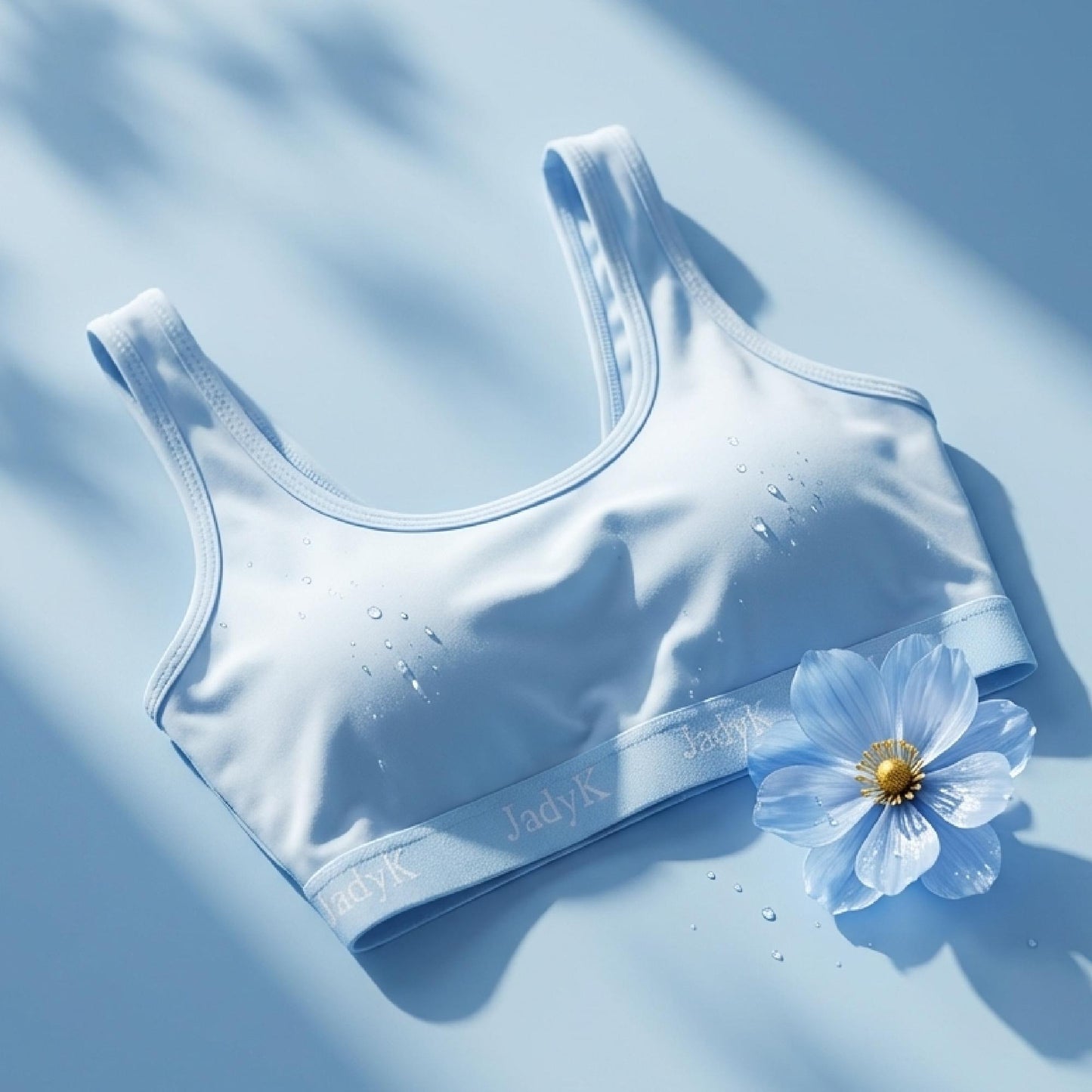 Arya Scoopneck DailyArmor™ Featuring Helping Hands™ Padding Technology + AquaShield™ Protection |Blue| JadyK By JadyK