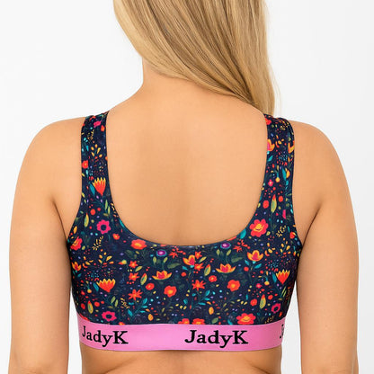 Arya Scoopneck DailyArmor™ Featuring Helping Hands™ Padding Technology + AquaShield™ Protection |Fiesta| JadyK By JadyK