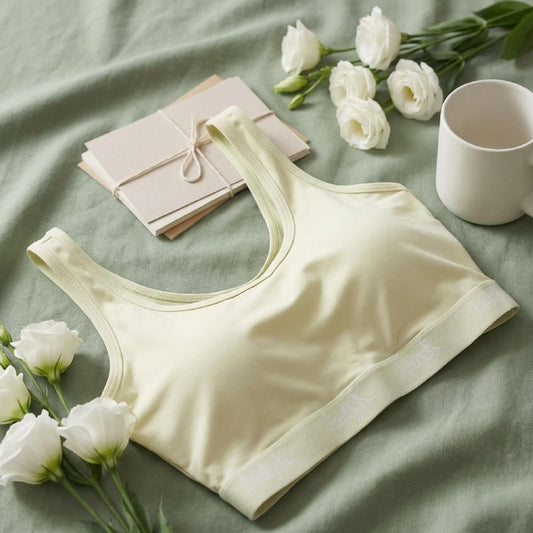 Arya Scoopneck DailyArmor™ Featuring Helping Hands™ Padding Technology + AquaShield™ Protection |Green| JadyK By JadyK