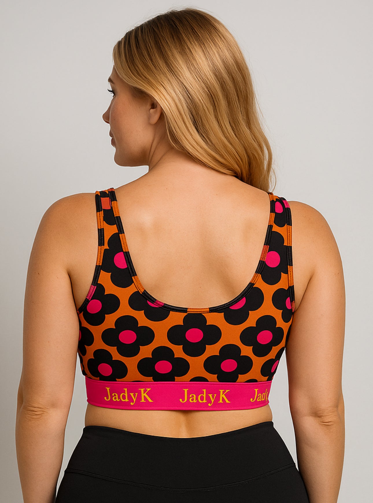 Arya Scoopneck DailyArmor™ Featuring Helping Hands™ Padding Technology + AquaShield™ Protection |Leopard| JadyK By JadyK
