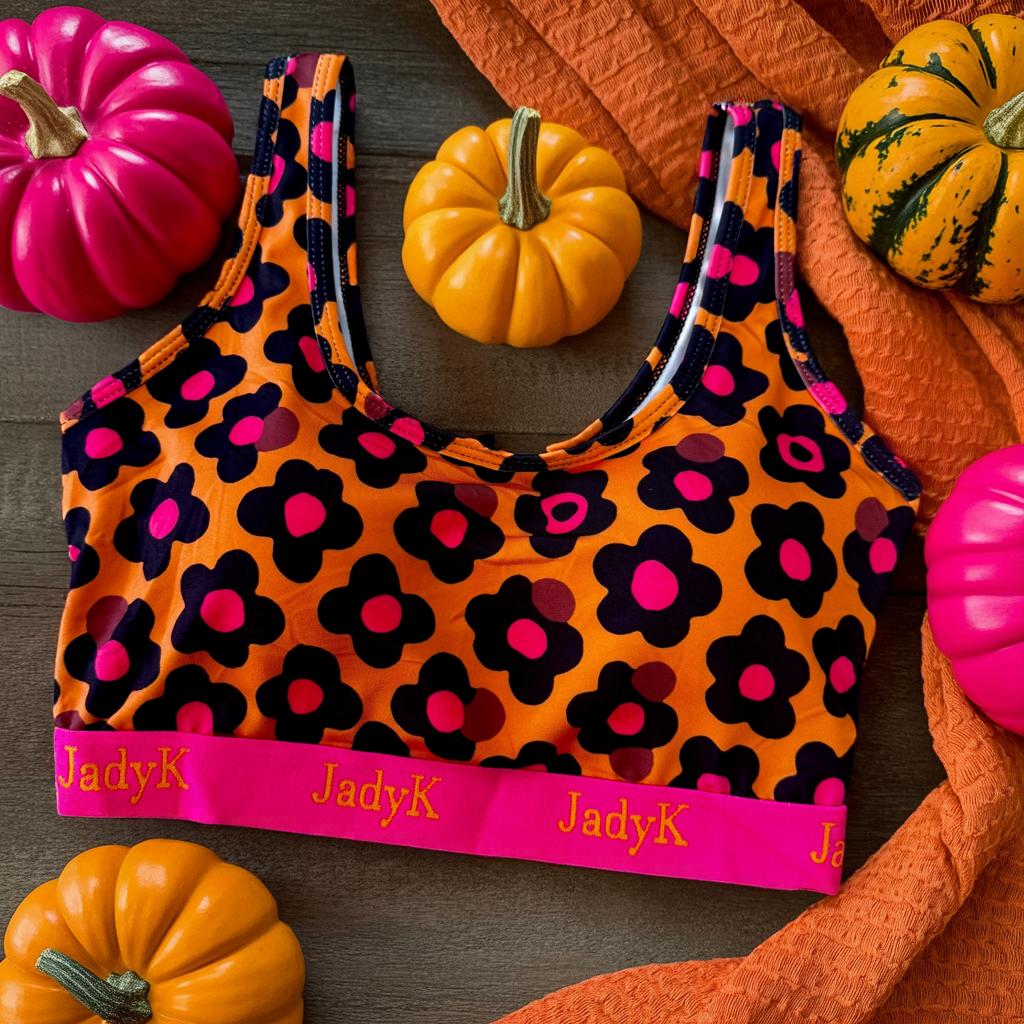 Arya Scoopneck DailyArmor™ Featuring Helping Hands™ Padding Technology + AquaShield™ Protection |Leopard| JadyK By JadyK