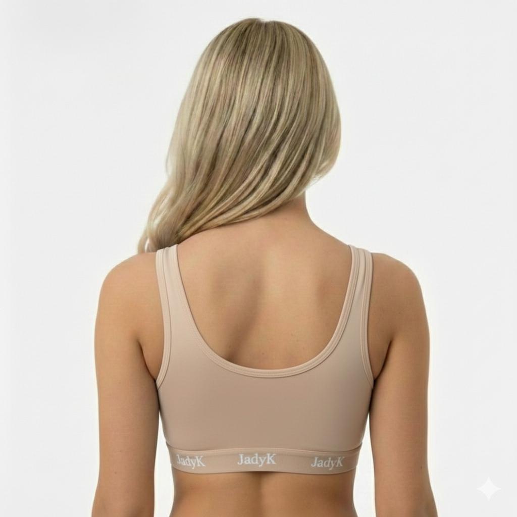 Arya Scoopneck DailyArmor™ Featuring Helping Hands™ Padding Technology + AquaShield™ Protection |Nude| JadyK By JadyK