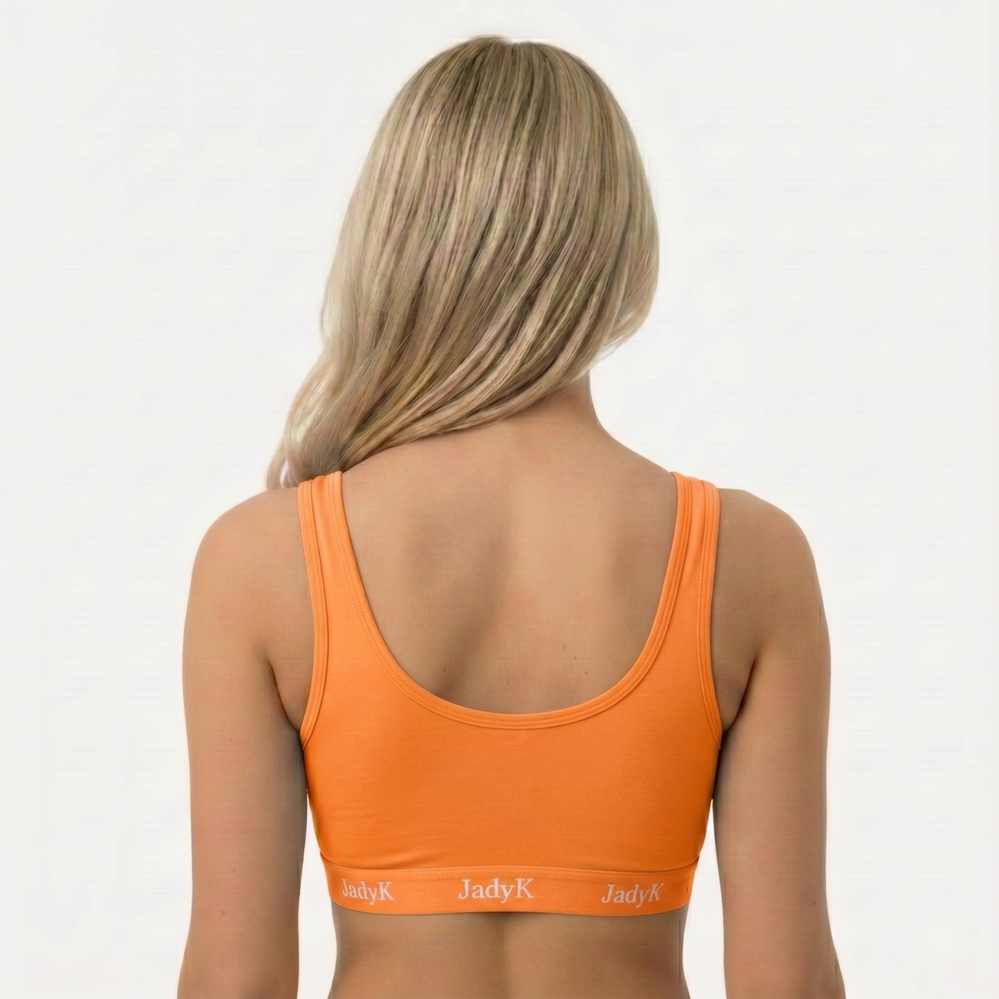 Arya Scoopneck DailyArmor™ Featuring Helping Hands™ Padding Technology + AquaShield™ Protection |Orange| JadyK By JadyK