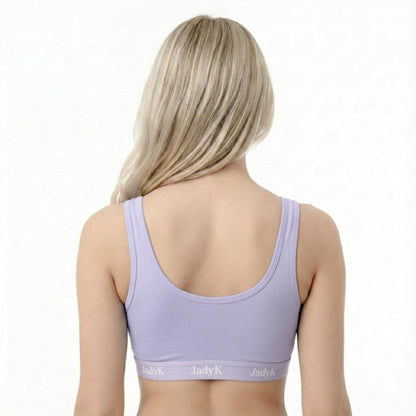 Arya Scoopneck DailyArmor™ Featuring Helping Hands™ Padding Technology + AquaShield™ Protection |Purple| JadyK By JadyK