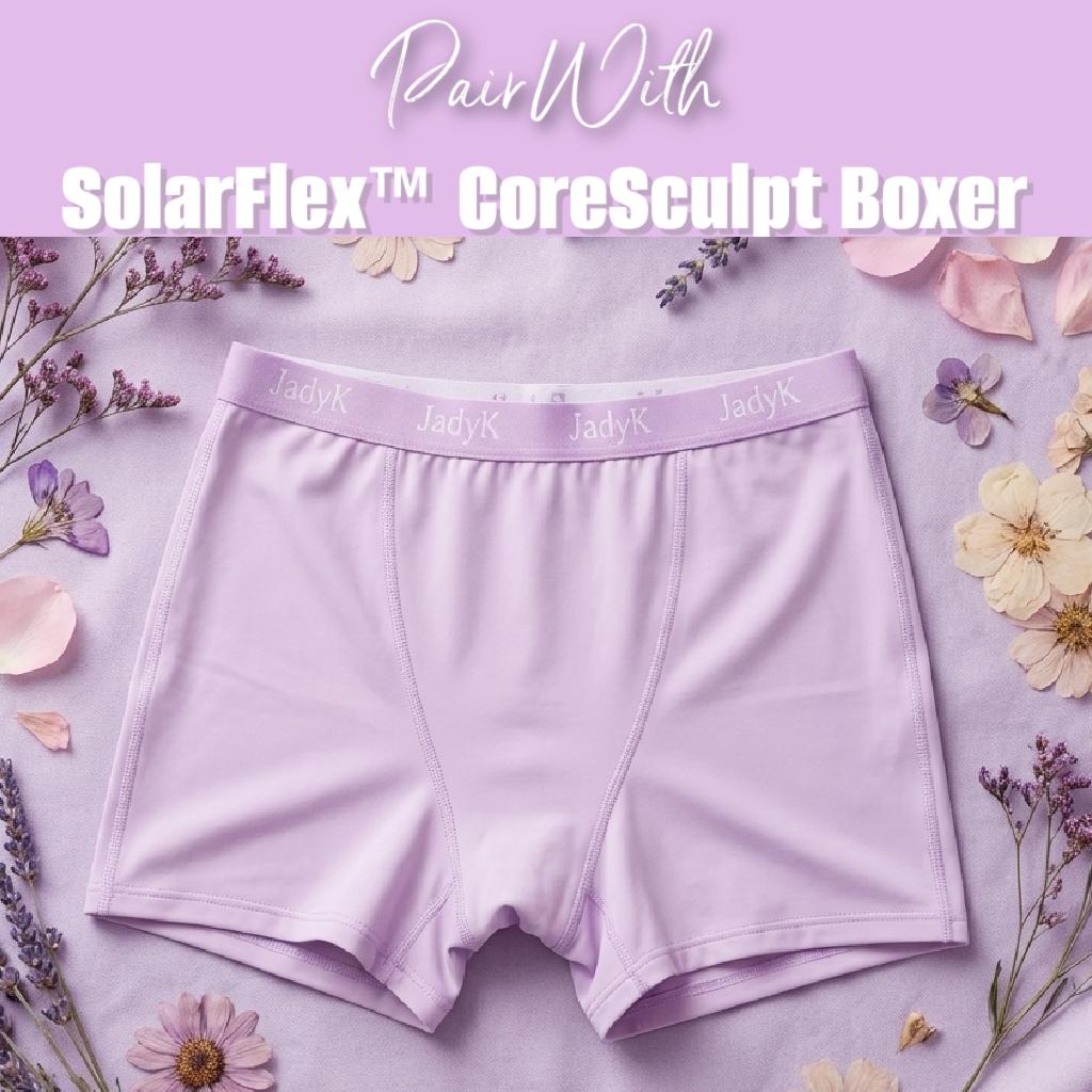 Arya Scoopneck DailyArmor™ Featuring Helping Hands™ Padding Technology + AquaShield™ Protection |Purple| JadyK By JadyK