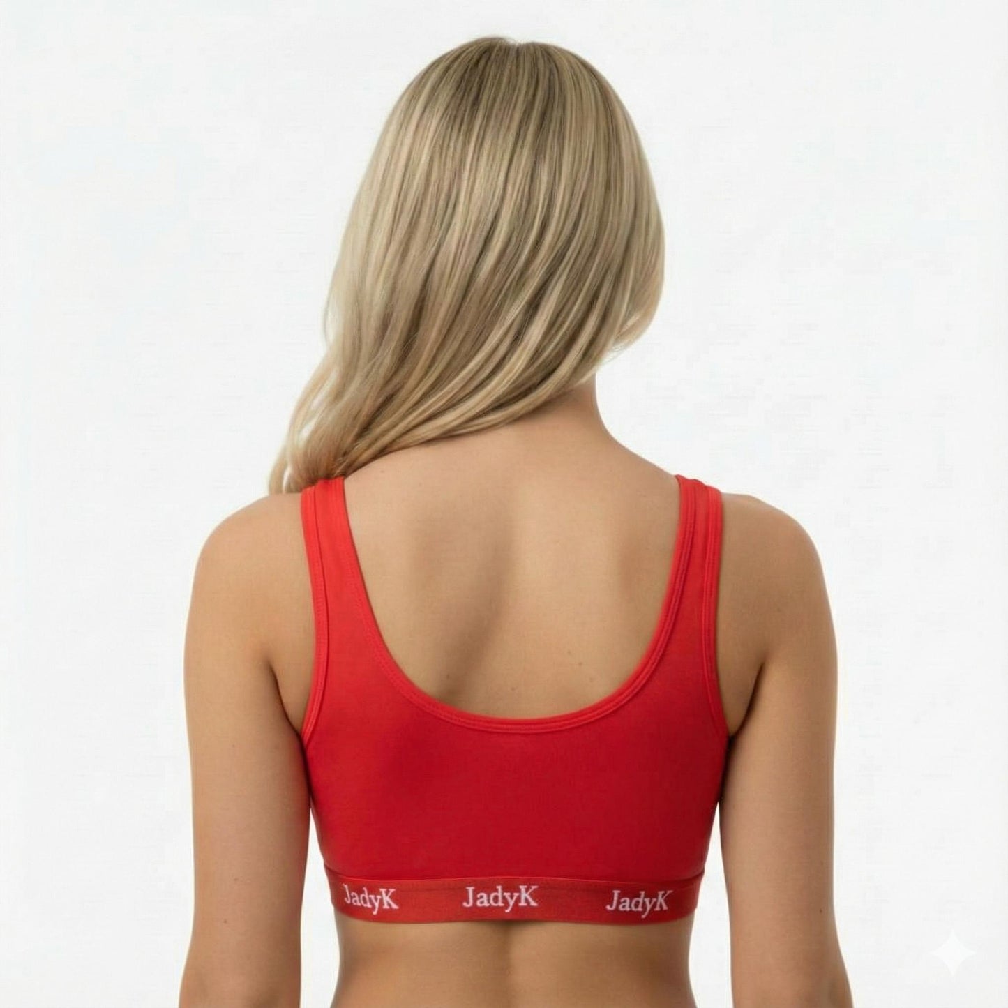Arya Scoopneck DailyArmor™ Featuring Helping Hands™ Padding Technology + AquaShield™ Protection |Red| JadyK By JadyK
