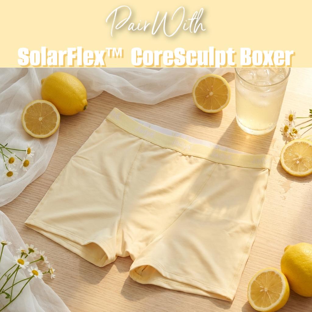 Arya Scoopneck DailyArmor™ Featuring Helping Hands™ Padding Technology + AquaShield™ Protection |Yellow| JadyK By JadyK