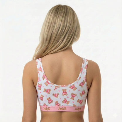 Arya V-Day Printed Bralette Collection | Teddy Bear | JadyK By JadyK