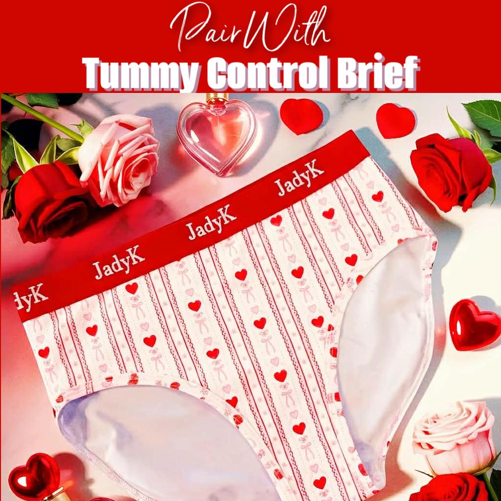 Arya V-Day Printed Bralette Collection | Vintage Bow & Lace| JadyK By JadyK