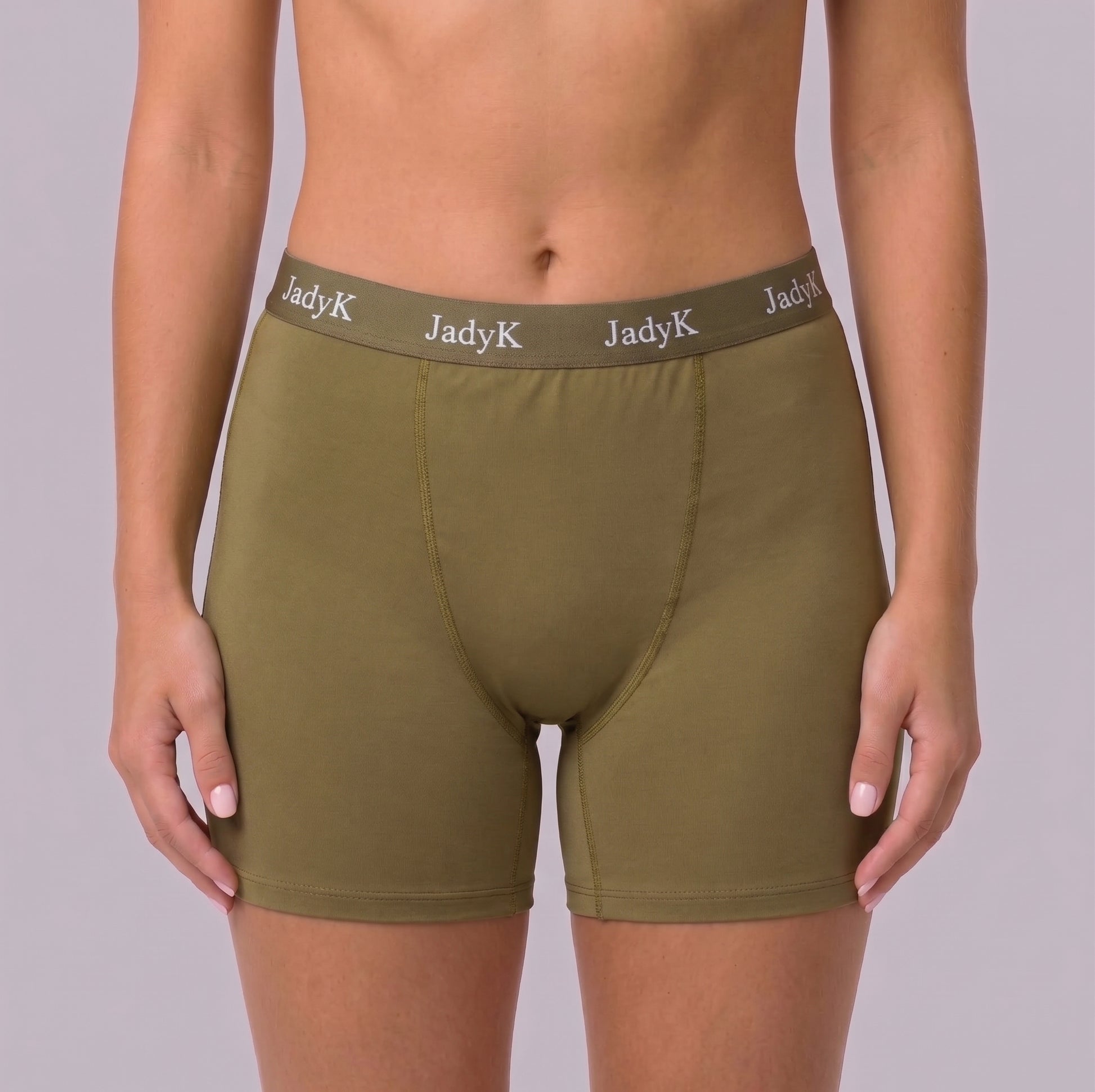 Arya VersaCore™ Boxers |Comfort Compartment™ Featuring WingLock™ Stabilizer |Army Green | JadyK By JadyK