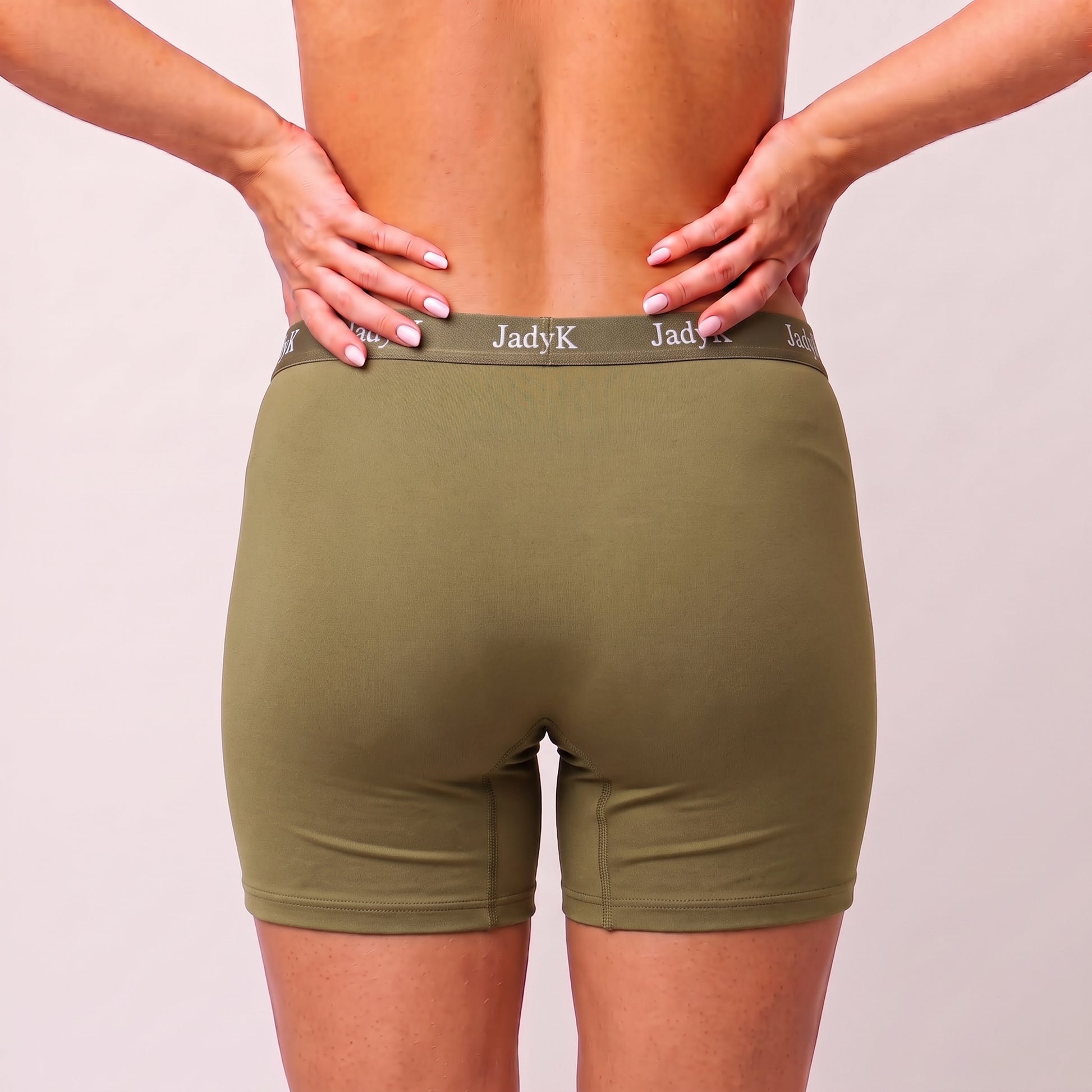 Arya VersaCore™ Boxers |Comfort Compartment™ Featuring WingLock™ Stabilizer |Army Green | JadyK By JadyK