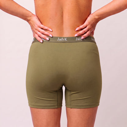 Arya VersaCore™ Boxers |Comfort Compartment™ Featuring WingLock™ Stabilizer |Army Green | JadyK By JadyK