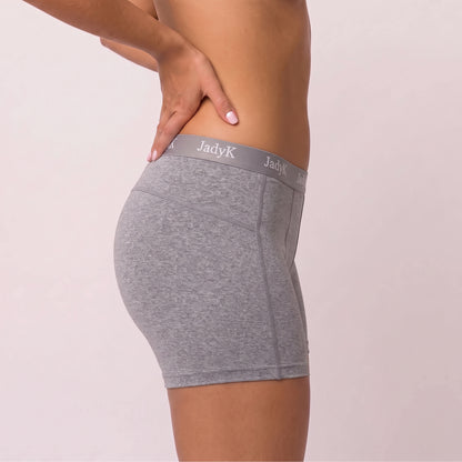 Arya VersaCore™ Boxers |Comfort Compartment™ Featuring WingLock™ Stabilizer | Heather Gray | JadyK By JadyK