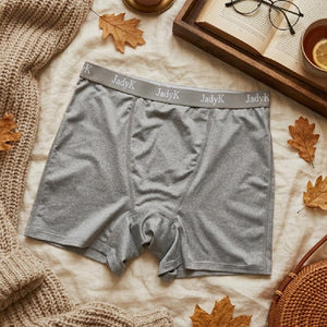 Arya VersaCore™ Boxers |Comfort Compartment™ Featuring WingLock™ Stabilizer | Heather Gray | JadyK