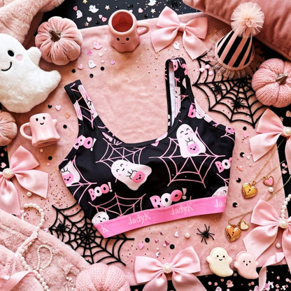 Boo Cutie Bralette | Arya Scoopneck DailyArmor™ Featuring Helping Hands™ Padding Technology + AquaShield™ Protection | JadyK