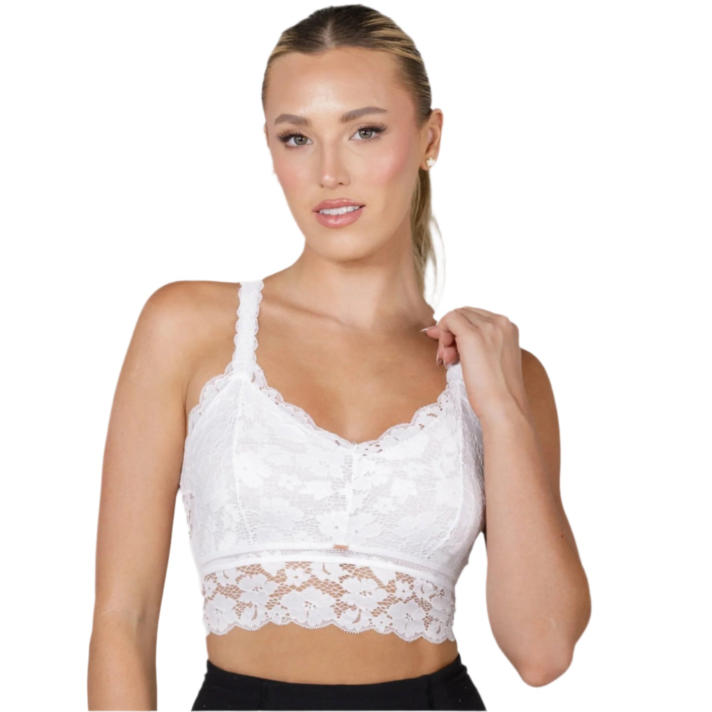 Juliette Deluxe Racerback Lace Bralette By JadyK
