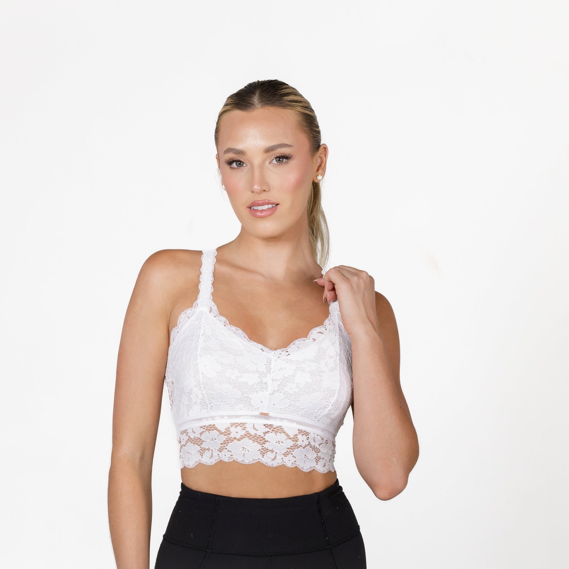 Juliette Deluxe Racerback Lace Bralette By JadyK