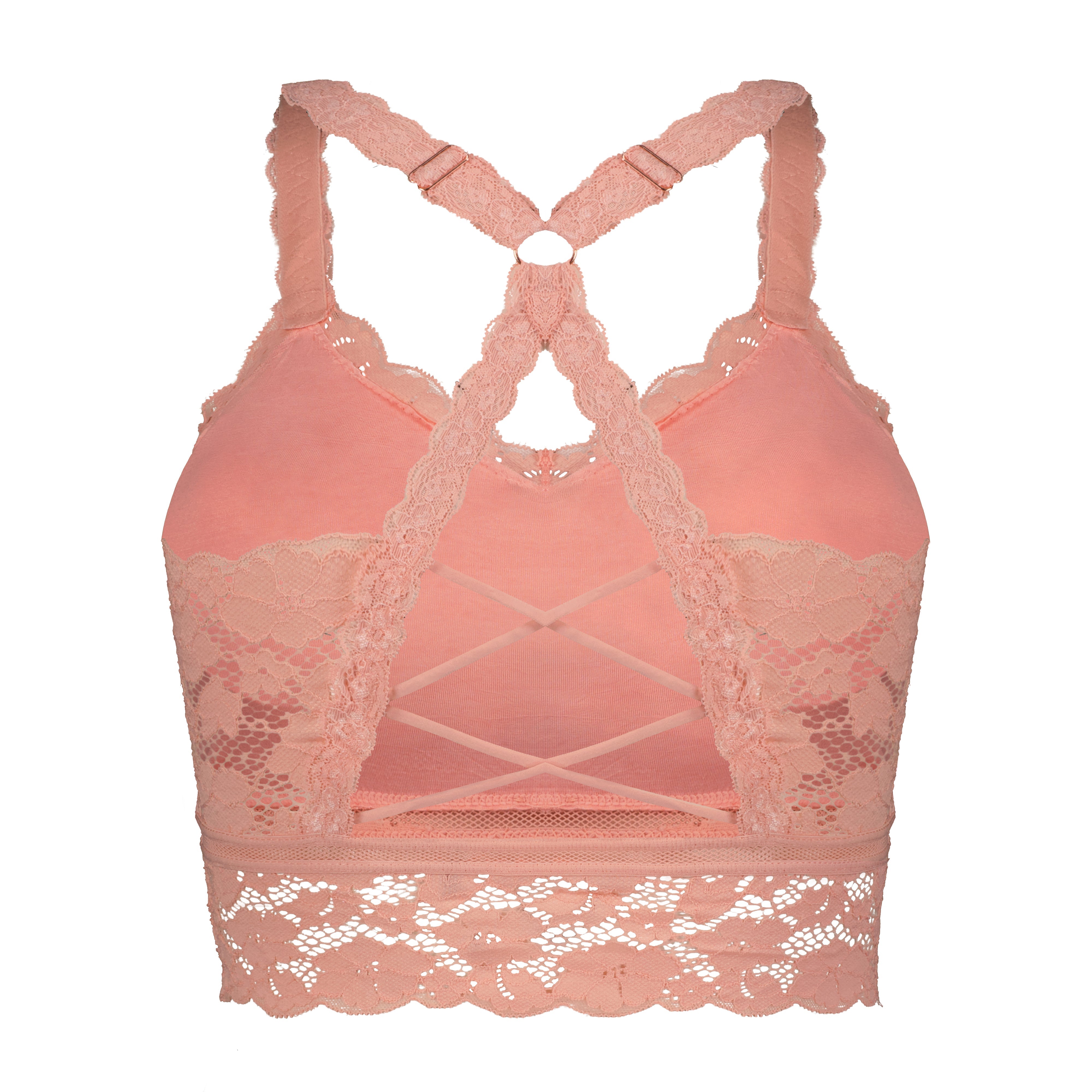 Juliette Deluxe Racerback Lace Bralette – JadyK Beautique