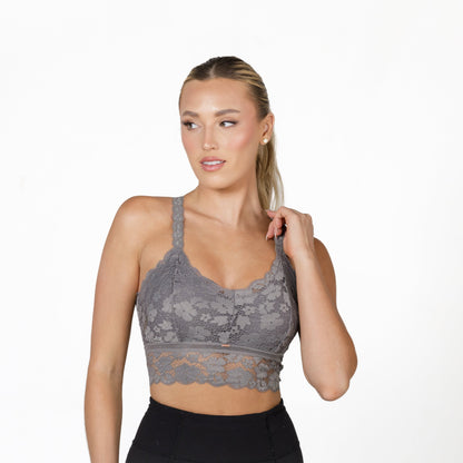 Juliette Deluxe Racerback Lace Bralette By JadyK