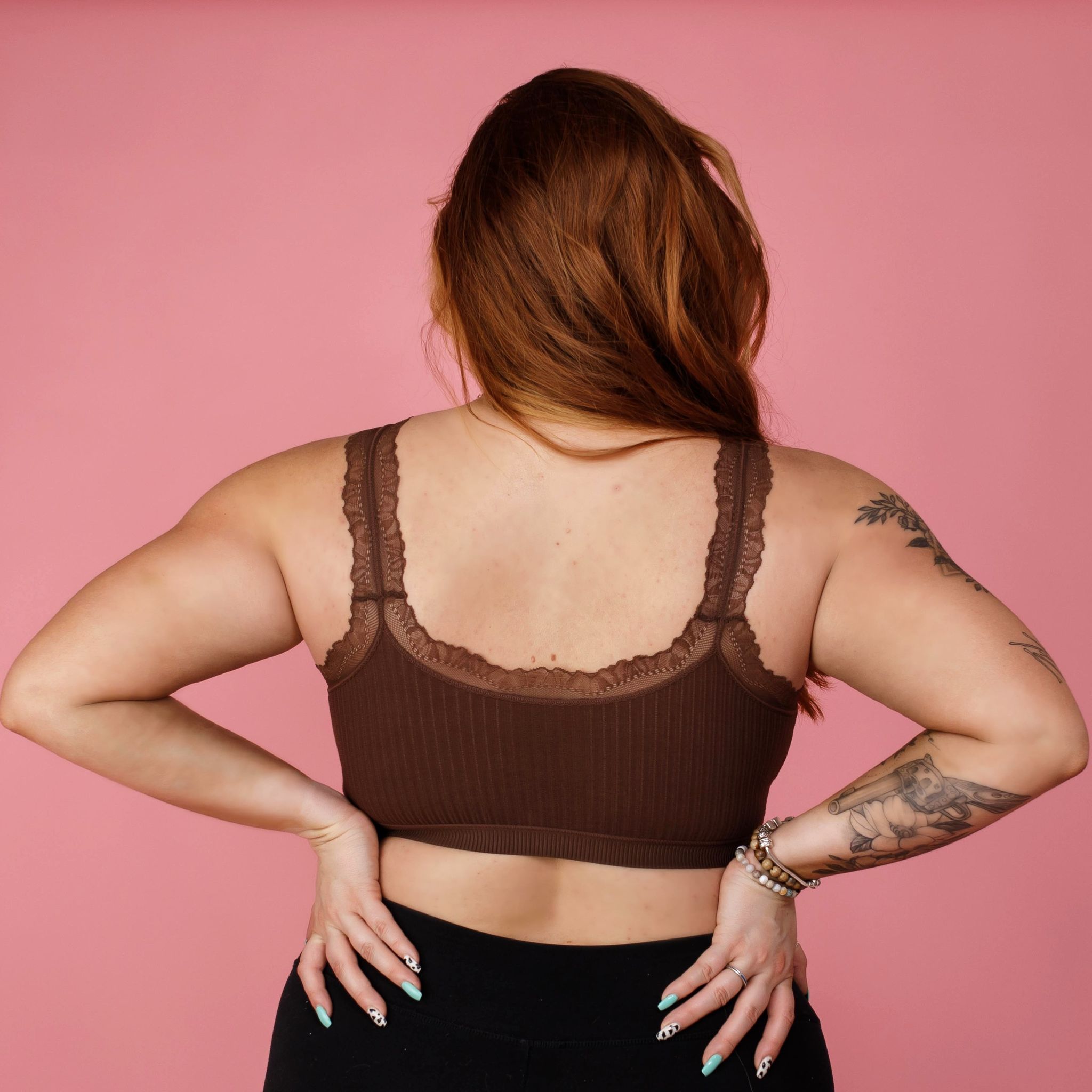 Sara Lace Bralette- Butter Rust – Donahlue Clothing Co