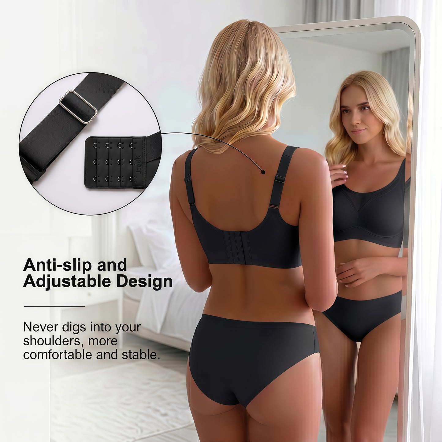Lori JellyLuxe ™ 3D Laser technology | Black | JadyK By JadyK
