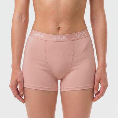 Arya Hip Hugging Boxers | Blush | JadyK