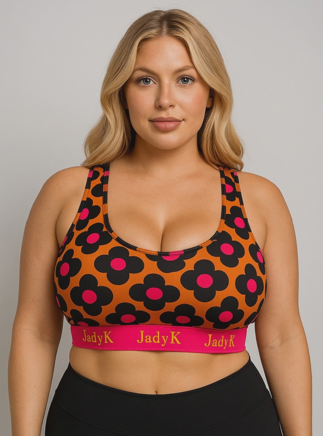 Arya Scoopneck DailyArmor™ Featuring Helping Hands™ Padding Technology + AquaShield™ Protection |Leopard| JadyK