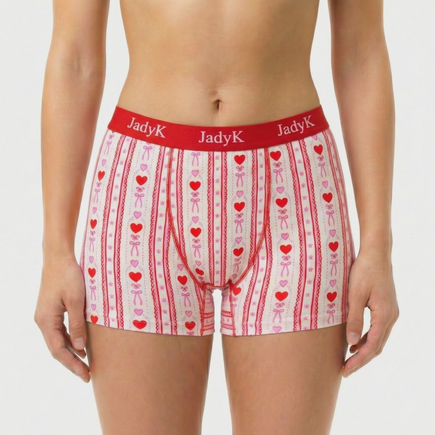 Arya Hip Hugging Boxer Shorts |Vintage Bows & Lace| JadyK