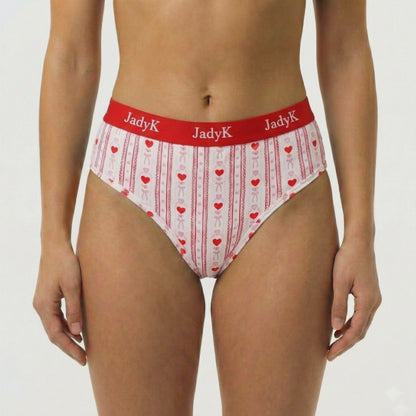 Arya DailyArmor™ Featuring Arya Curvelock™ Technology + AquaShield™ Protection Briefs Collection |Vintage Bow and Lace | JadyK